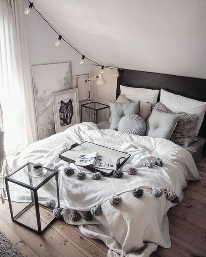 déco chambre ado cocooning fille gris blanc gipsy blog déco clem around the corner
