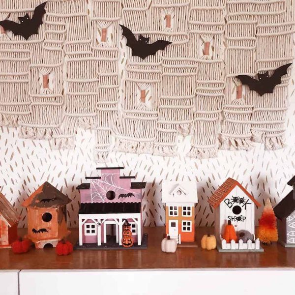 déco diy halloween facile craft village terreur décoration - blog déco - clem around the corner