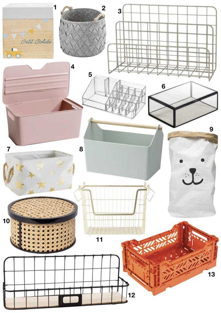 méthode de rangement marie kondo panier design organisation