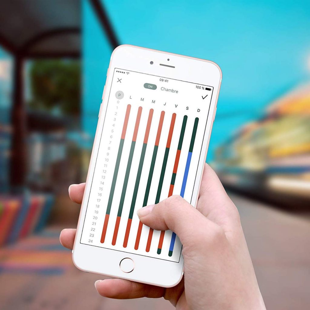 salle de bain connectée radiateur chauffage - blog déco - clem around the corner