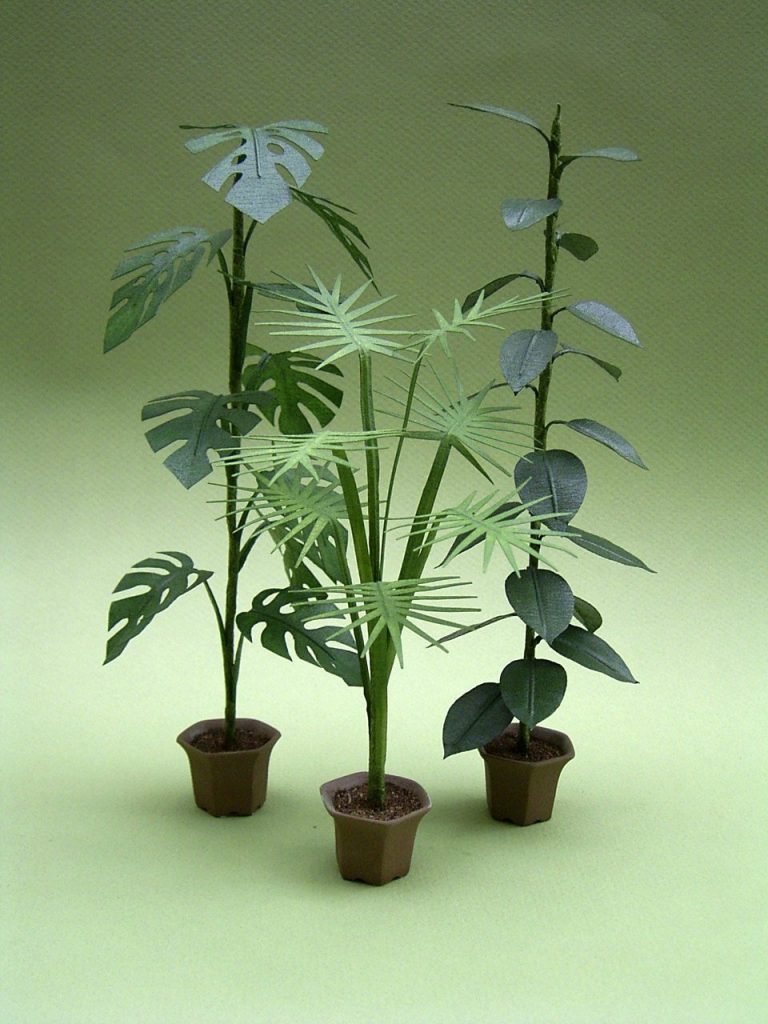 plante en papier décoration kit - blog déco - clem around the corner