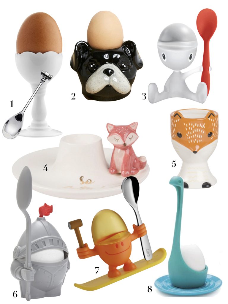 Table de pâques déco printanière coquetier oeuf chien dinosaure prince Arthur skate renard - blog déco - clemaroundthecorner