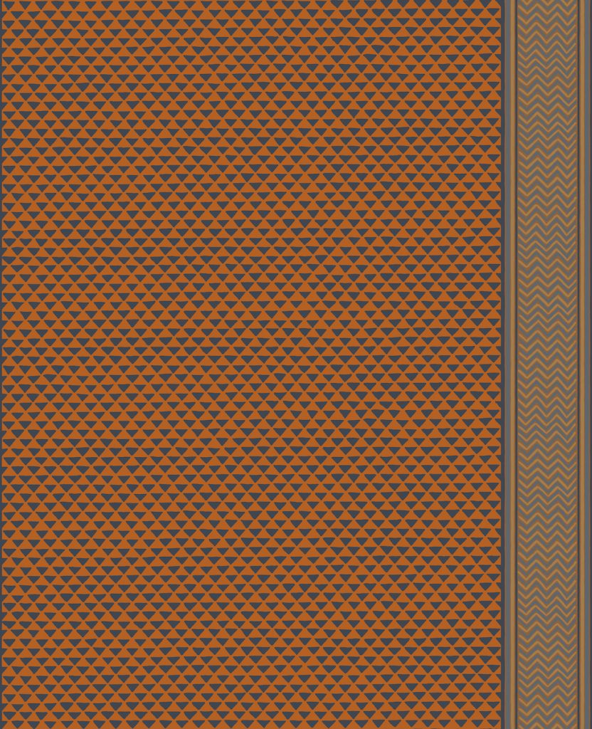 shauna dennison puck stripe orange et bronze - blog déco - clem around the corner