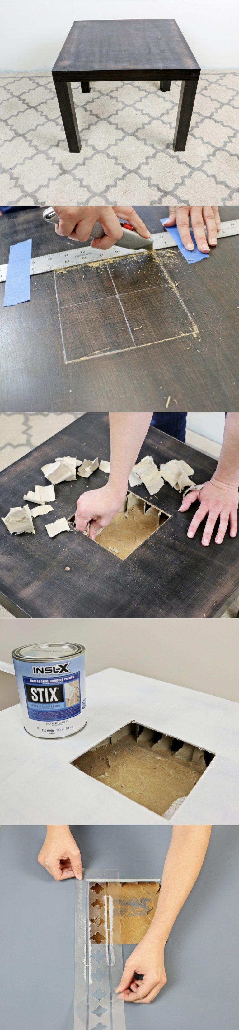 lack ikea hack table basse avec plantes vertes - blog déco - clem around the corner