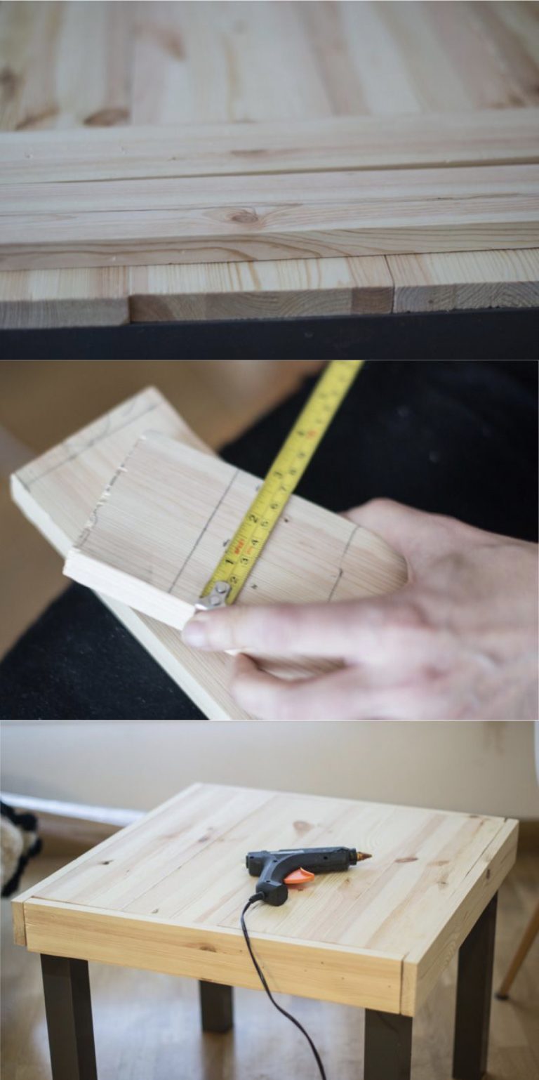 lack ikea hack table basse bohème étapes customisation - blog déco - clem around the corner