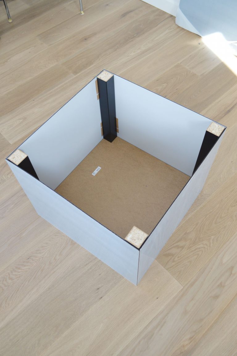 lack ikea hack table basse plexiglas idée originale - blog déco - clem around the corner