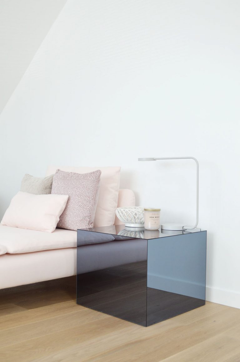 lack ikea hack table miroir plexiglas diy design - blog déco - clem around the corner