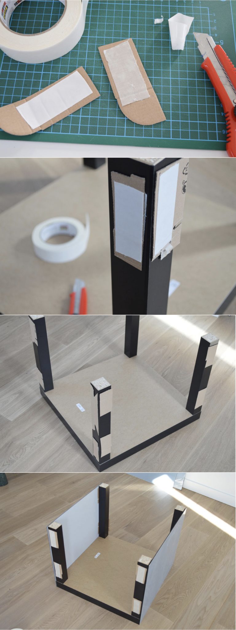 Comment transformer sa table étudiant lack ikea hack