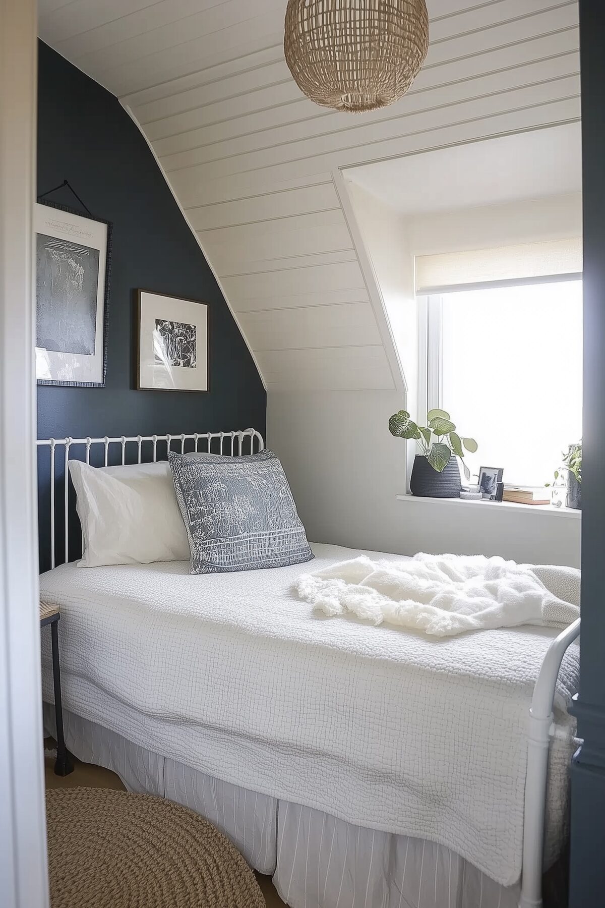 idée déco chambre ado cocooning sous pente