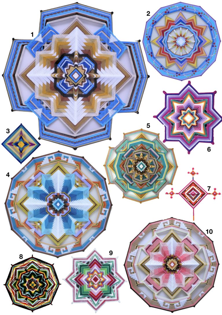 ojos de dios décoration origine mexique tissage - blog déco - clem around the corner