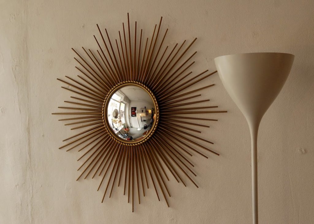 miroir soleil chaty vallauris oeil sorcière terracotta - blog déco - clem around the corner