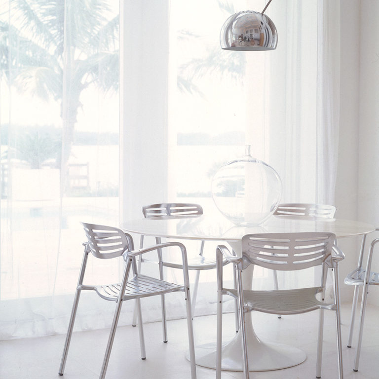 table tulipe blanche eero saarinen icône design - blog déco - clematc