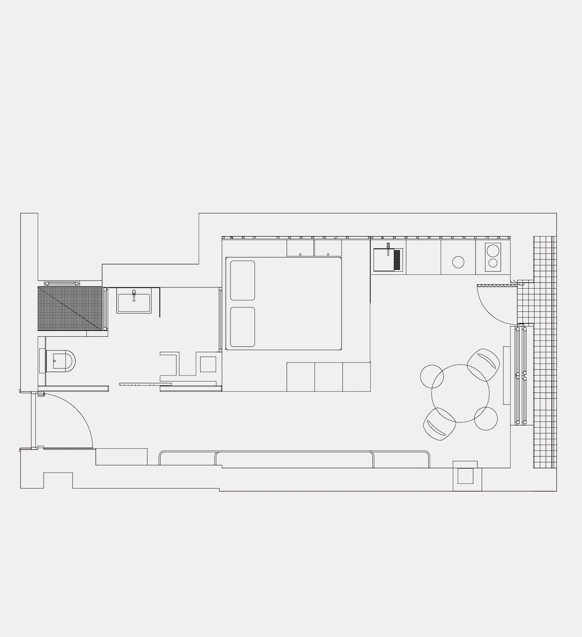 clem around the corner studio de 30m2 plan appartement cuisine aménagement petit espace