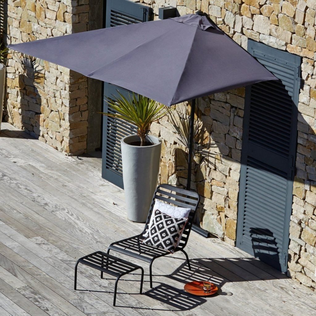 10 parasols designs balcon gris terrasse extérieur - blop déco - clemaroundthecorner