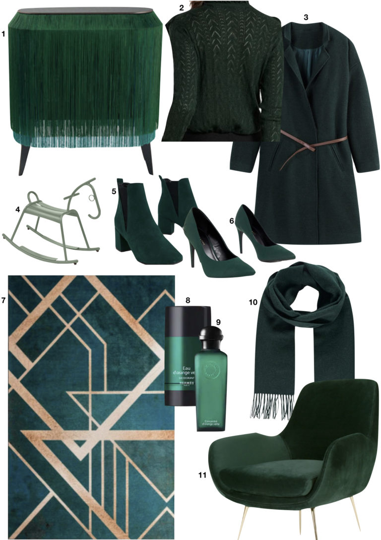 vert sapin idée déco beauté mode