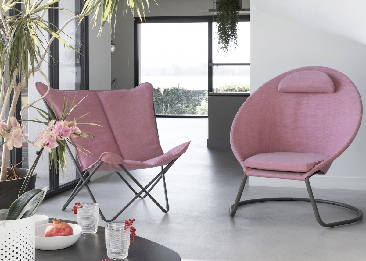lafuma mobilier extérieur et intérieure tendance et design couleur rose - blog déco - clemaroundthecorner