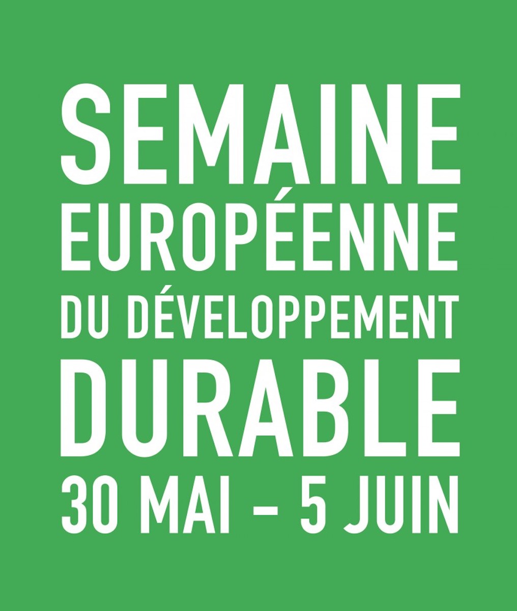semaine européenne du développement durable affiche 3 mai au 5 juin 2019 environnement - blog déco - clemaroundthecorner