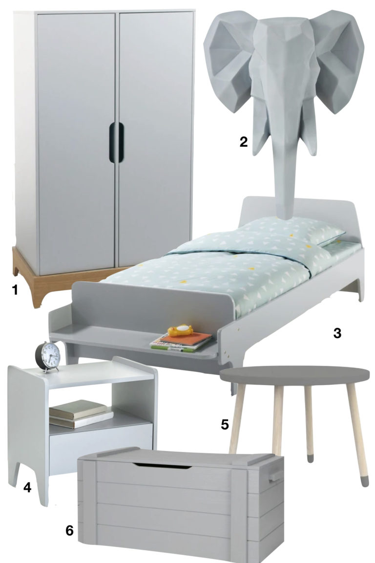 mobilier pour enfant armoire bois lit table caisse jeu table de chevet - blog déco - clemaroundthecorner