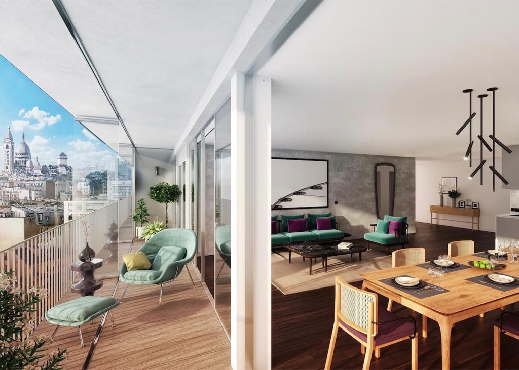 étapes d'une vefa cogedim déroulement terrasse montmartre appartement luxe