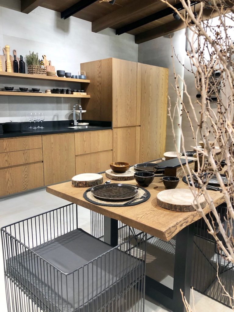 cuisine bois chêne design moderne elegante ouverte - blog déco - clem around the corner