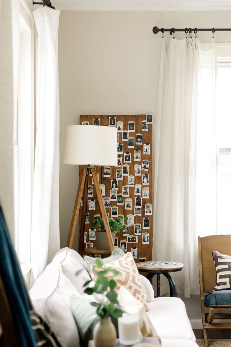 chambre déco fait maison planche bois photos