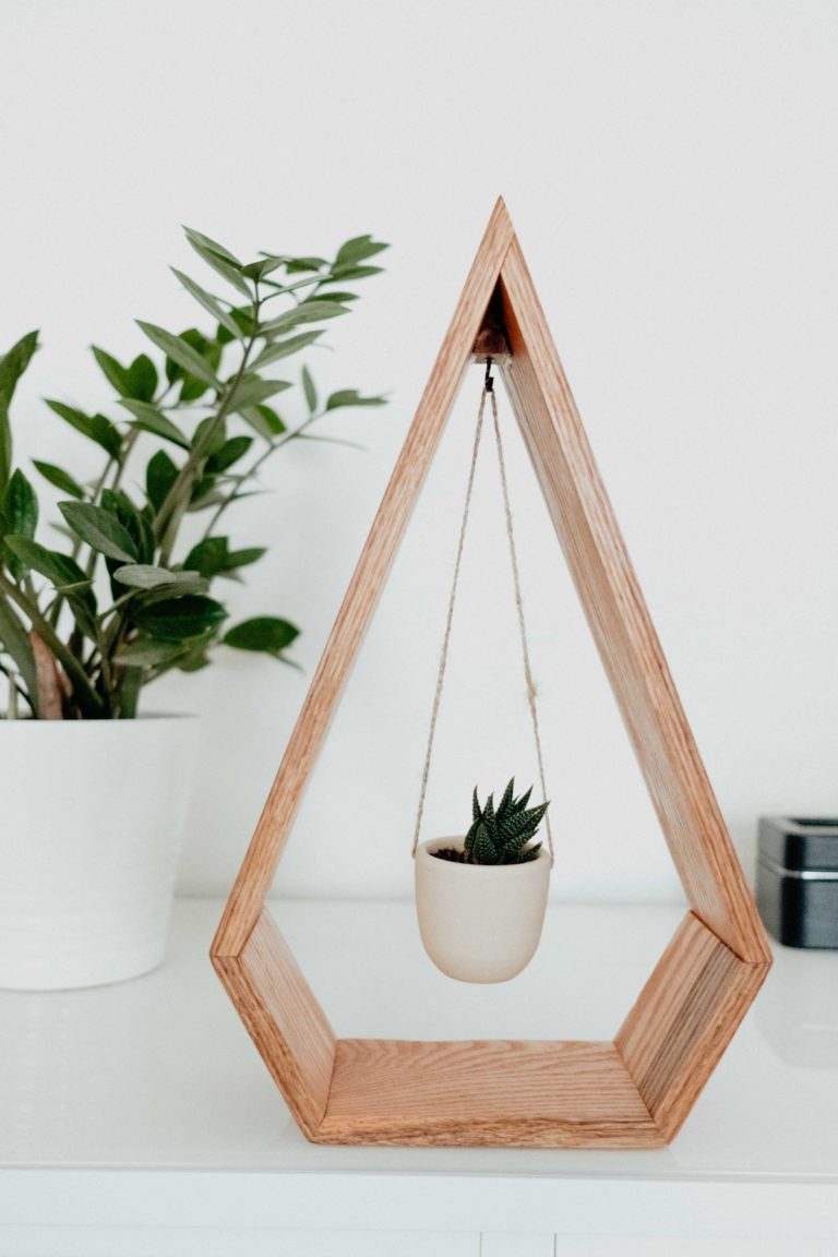 étagère suspension bois déco tendance clem around the corner