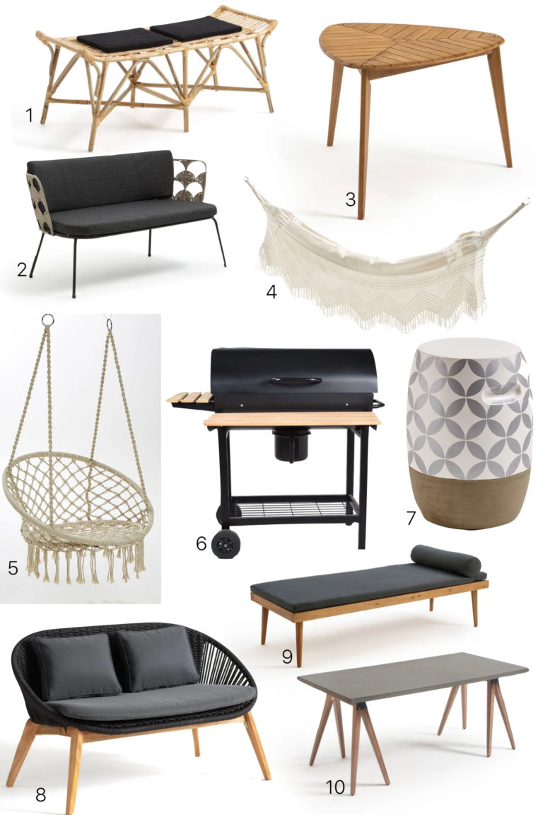 Soldes mobilier extérieur jardin cosy hygge slow living decoration clem around the corner