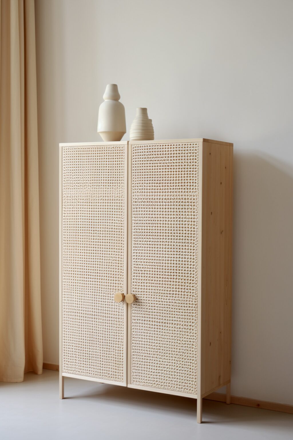 diy commode pin cannage pas chère ivar