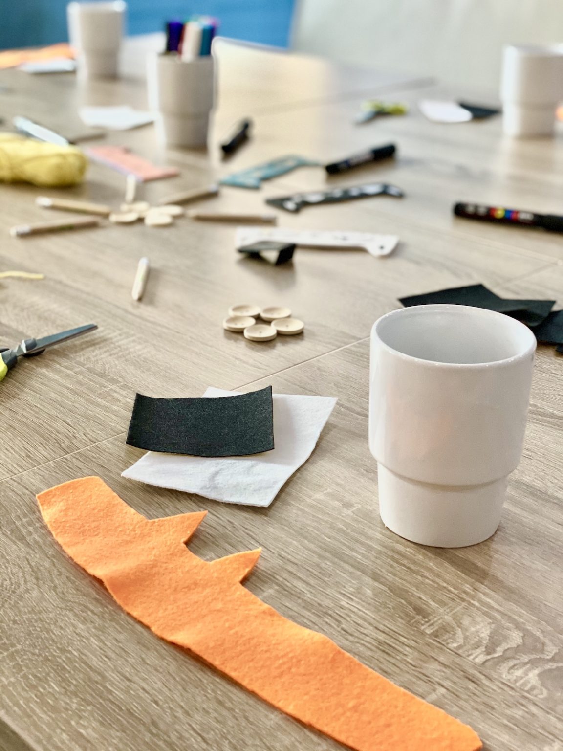 matériel nécessaire personnalisation mug cosy animal renard