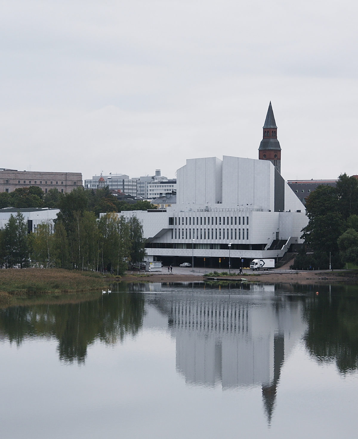 finlandia hall alvar aalto trompe oeil toolonlahti bay musée national de Finlande