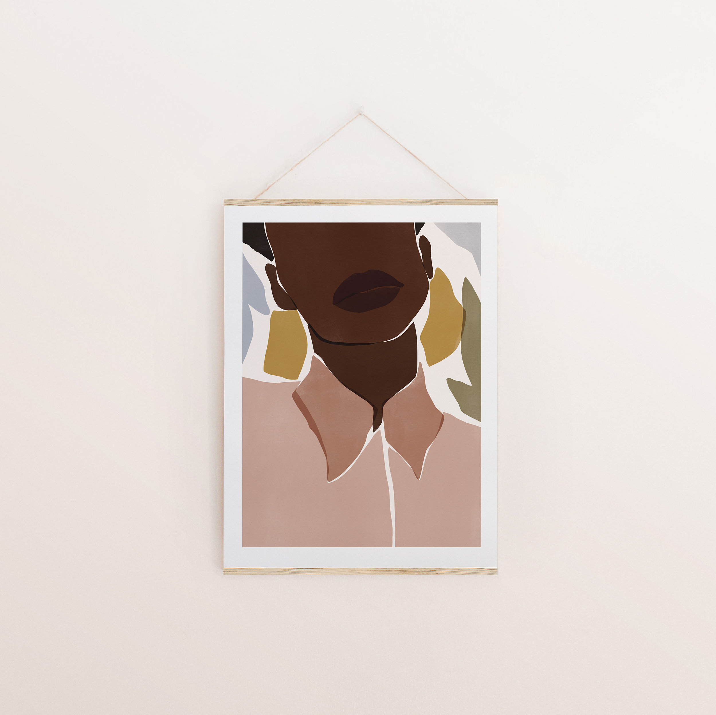 Illustration etsy Sacrée Frangine affiche poster art frame