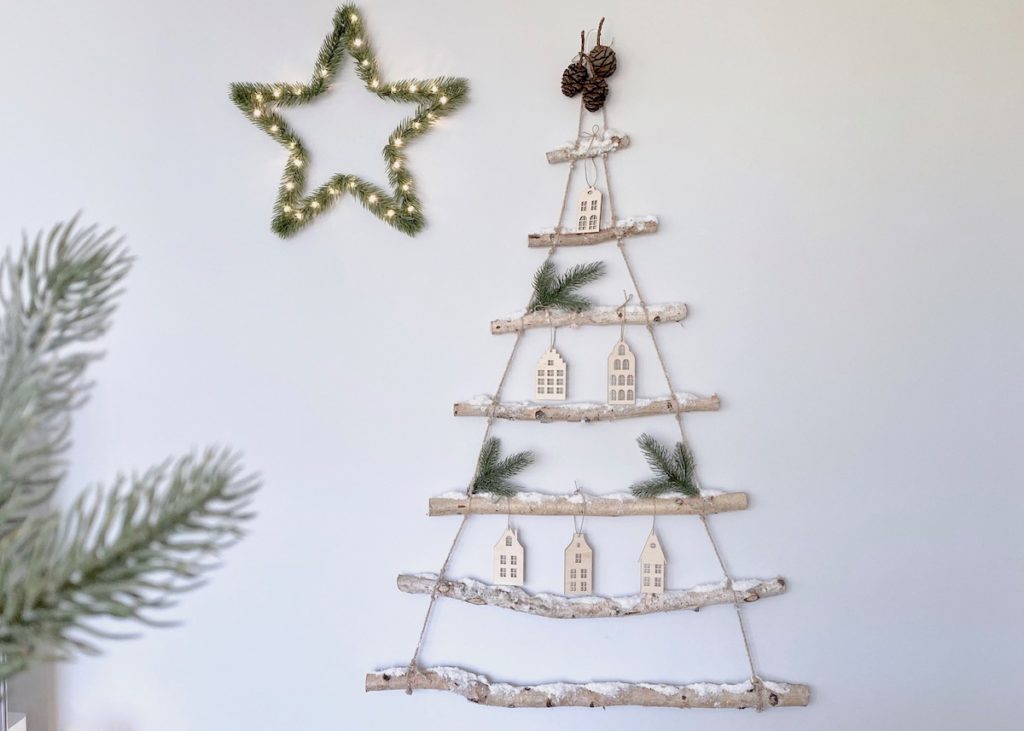 décorer ses murs sans percer noël - blog décoration - clem around the corner