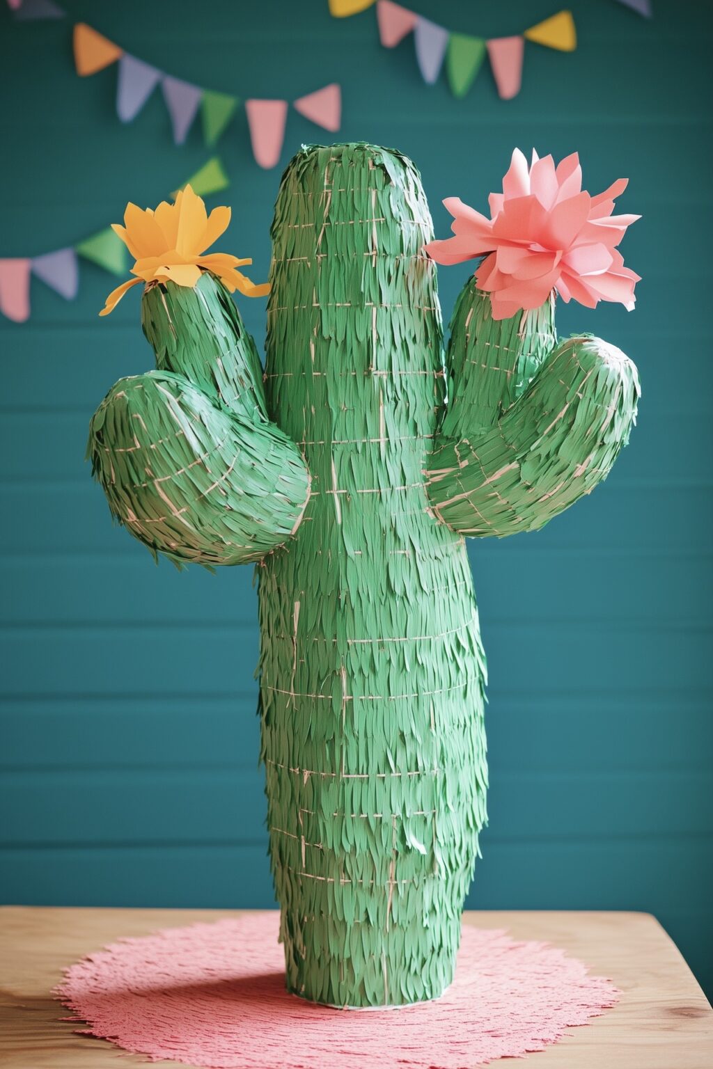 cactus déco papier diy - blog famille