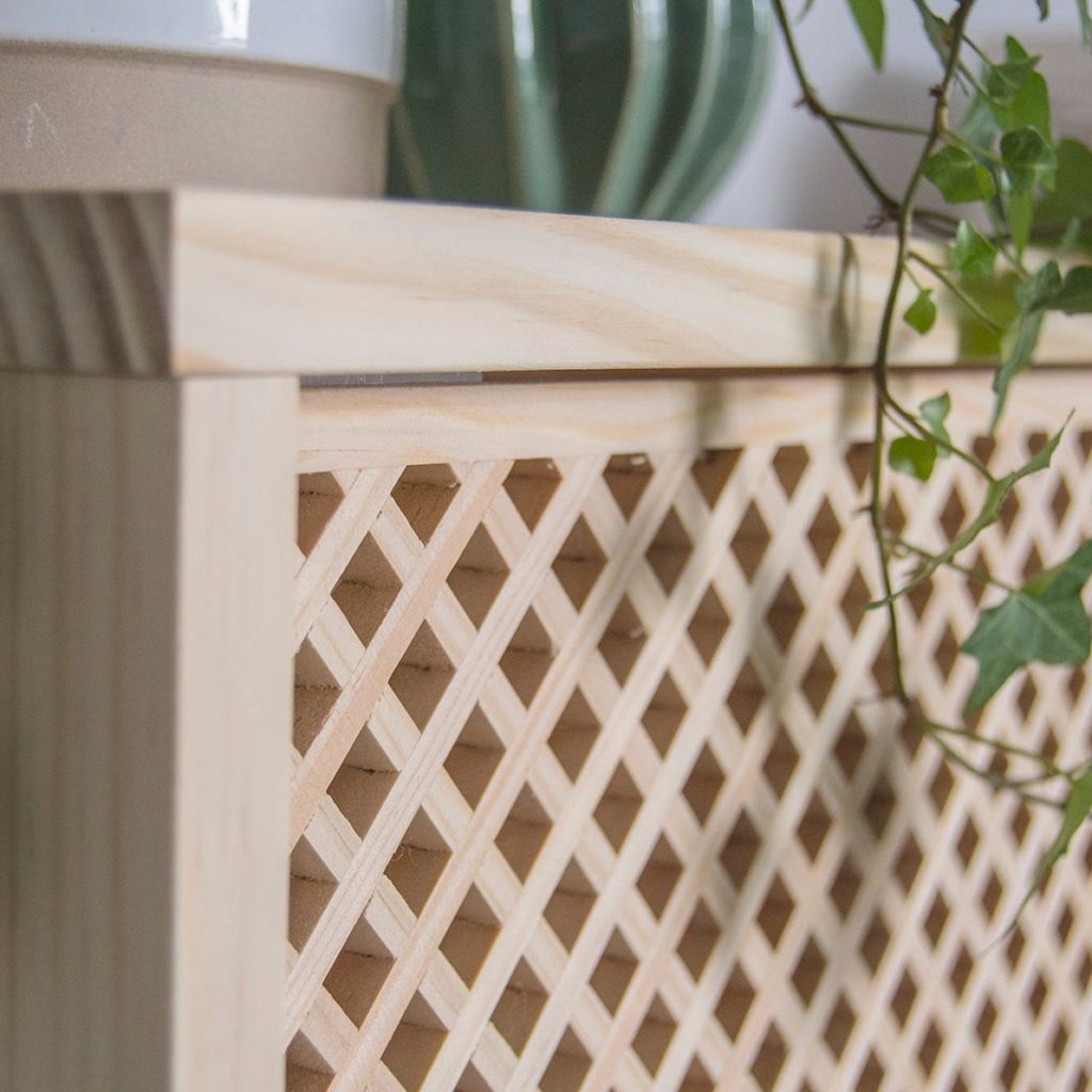 commode en bois plante verte déco authentique naturelle clemaroundthecorner