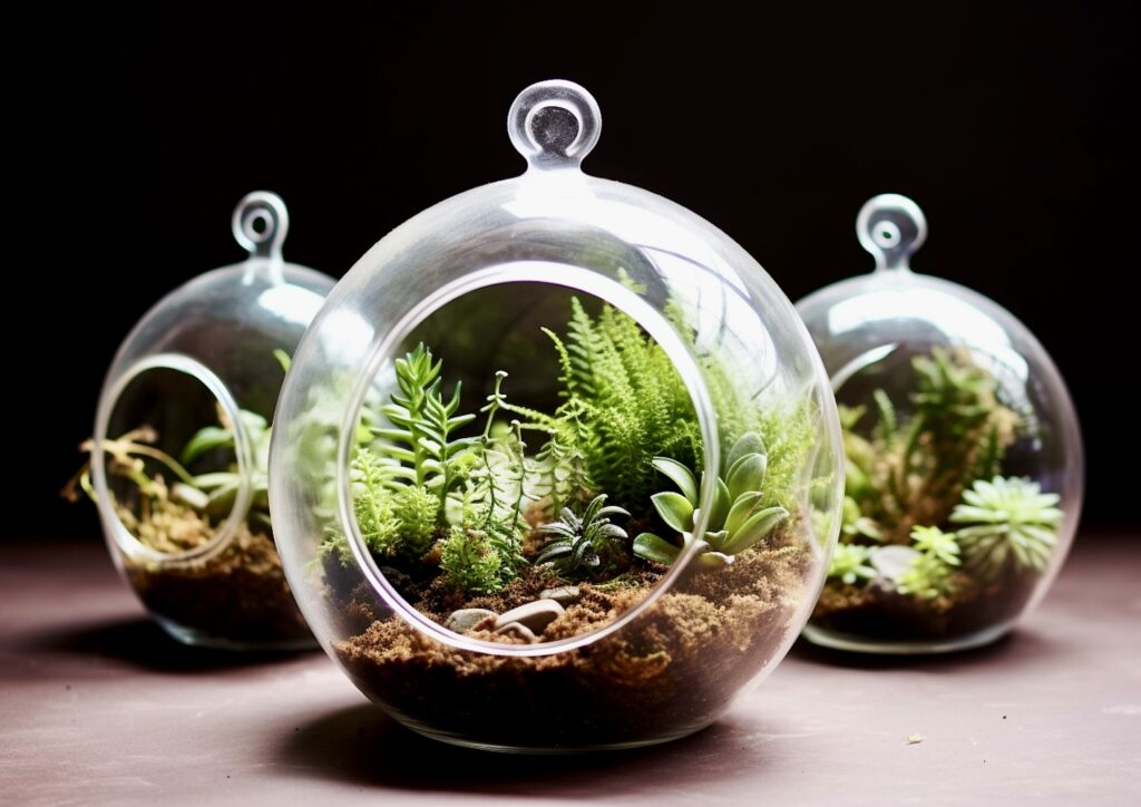 diy terrarium suspendu boule - blog déco