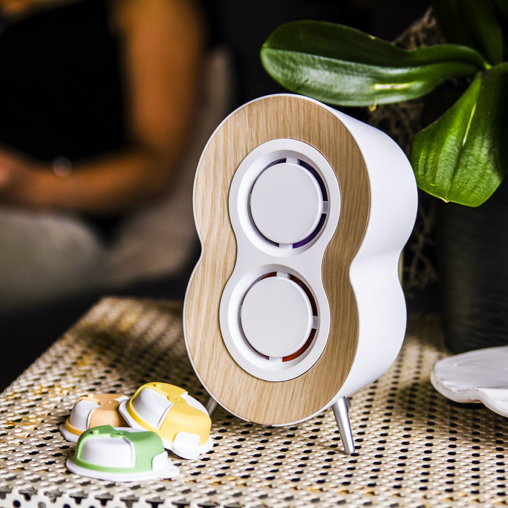 aromacare diffusion par ventilation avec capsules - blog déco - clematc