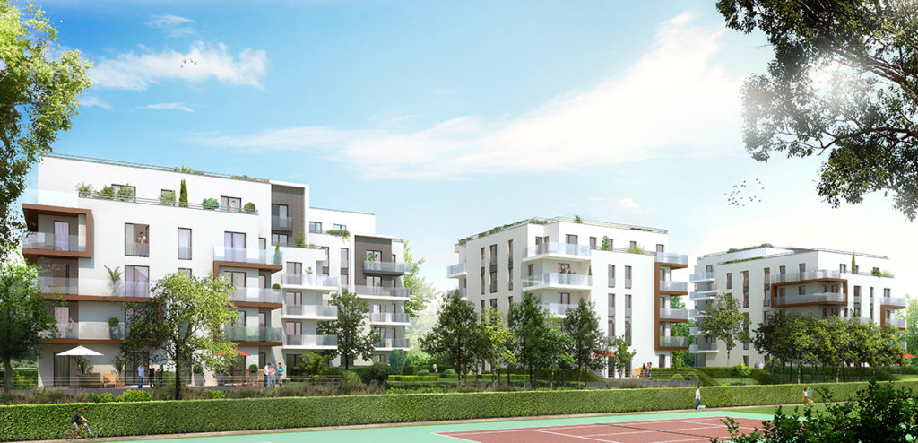 résidence Idylle moderne immeuble ATELIERS 115 ARCHITECTES