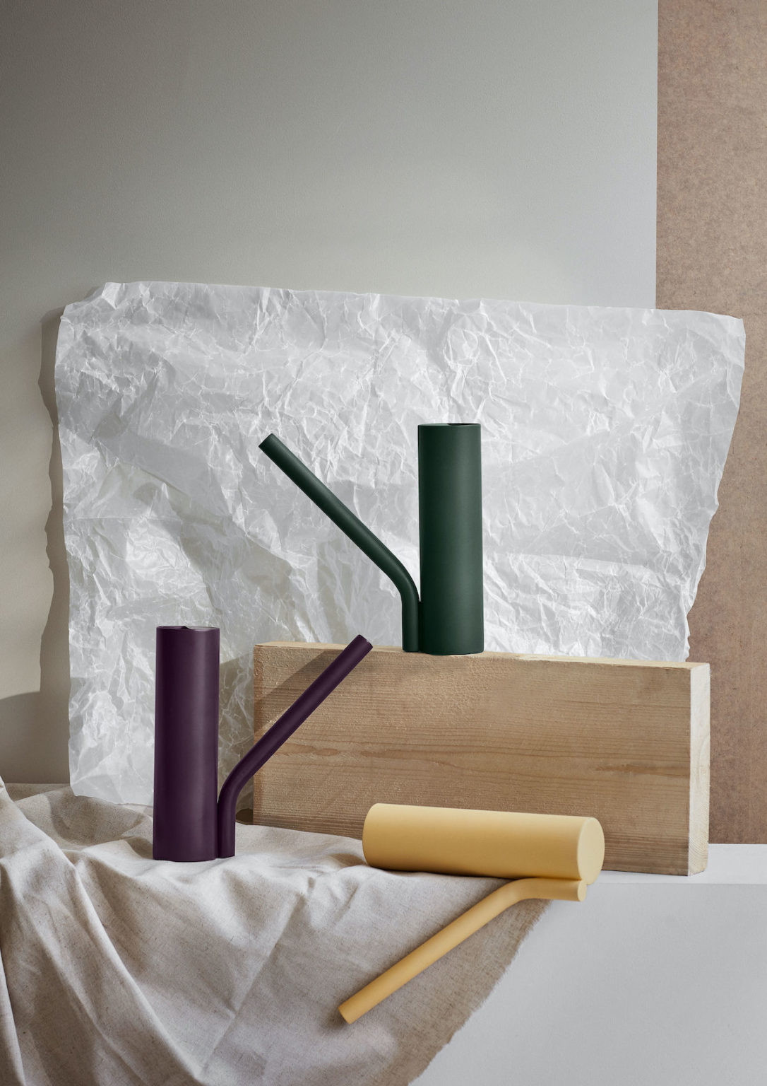 carafe à eau original acier mat vert kaki prune violet jaune moutarde