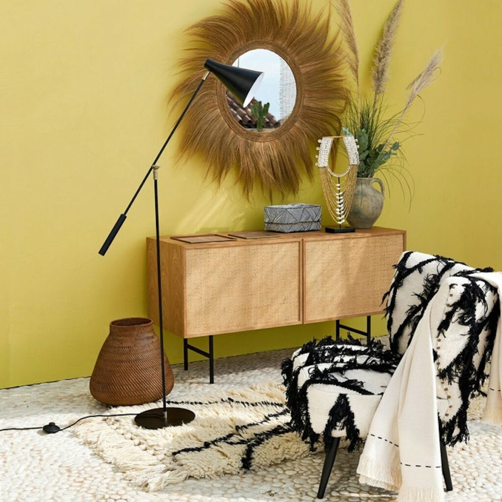 fauteuil franck kilim motif ethnique - blog déco - clemaroundthecorner