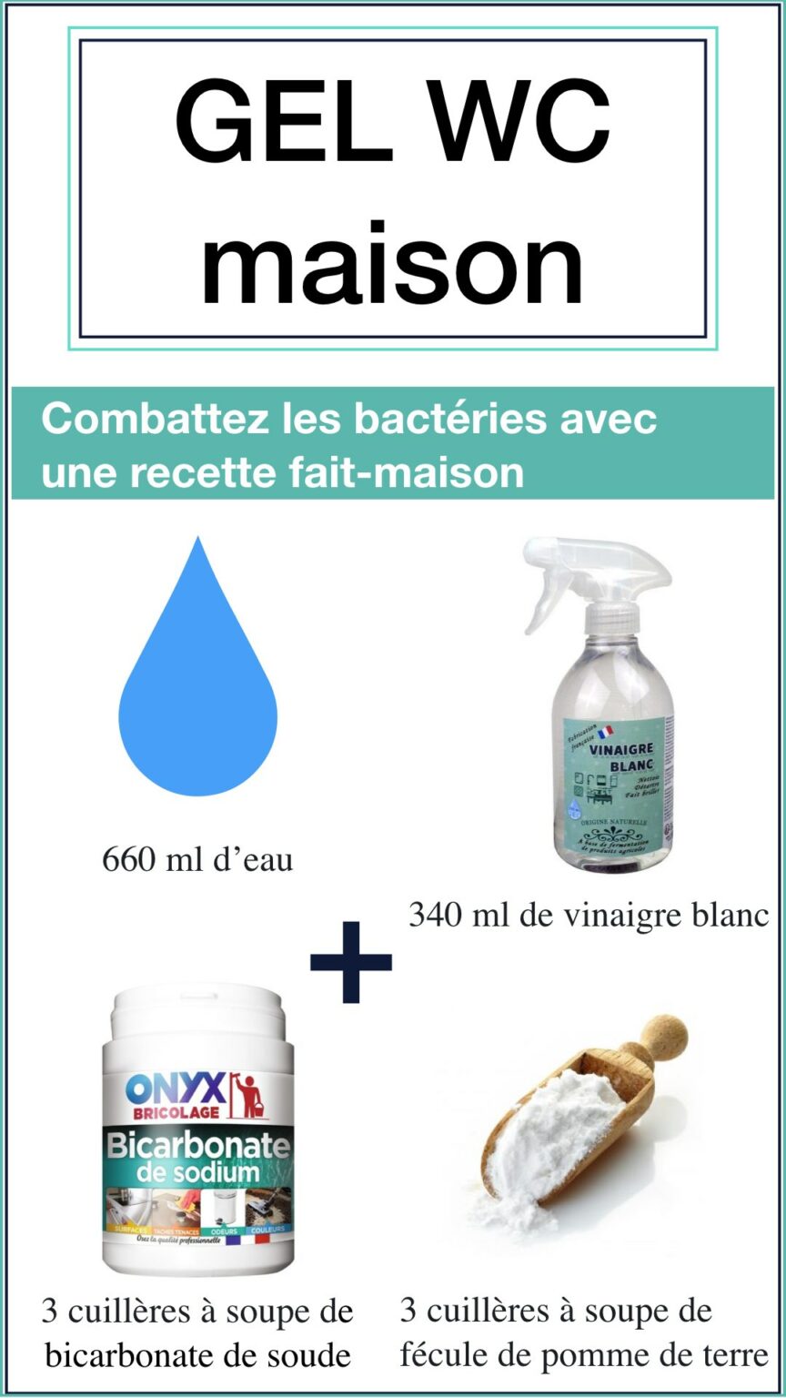 grand nettoyage de printemps recette gel wc écologique vinaigre blanc