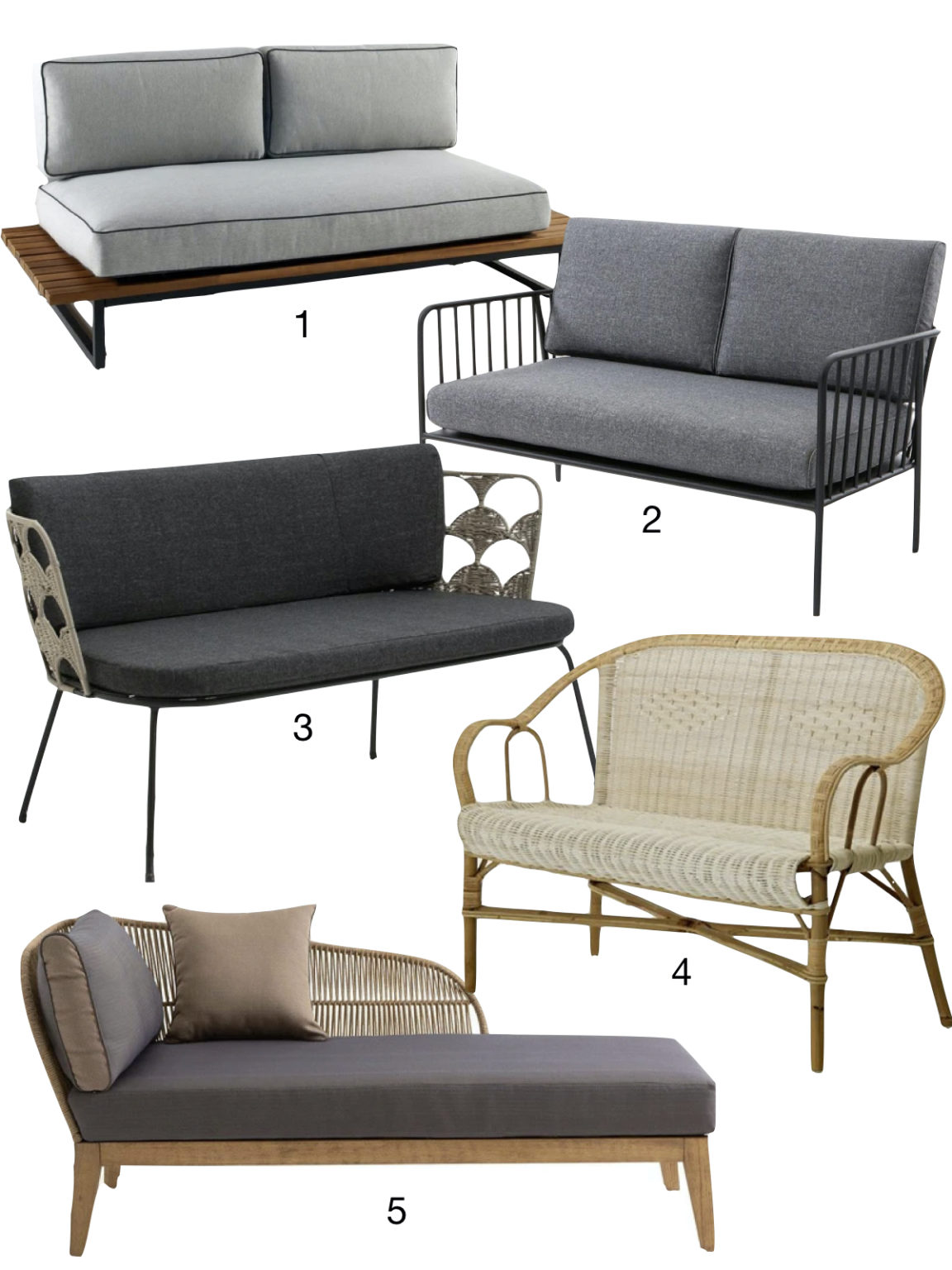 shopping liste canapé divan la redoute intérieure - blog déco - clemaroundthecorner