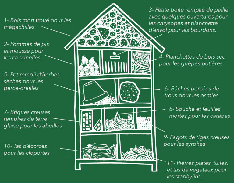 Hotel insectes à fabriquer soi-même blog diy écolo clem around the corner