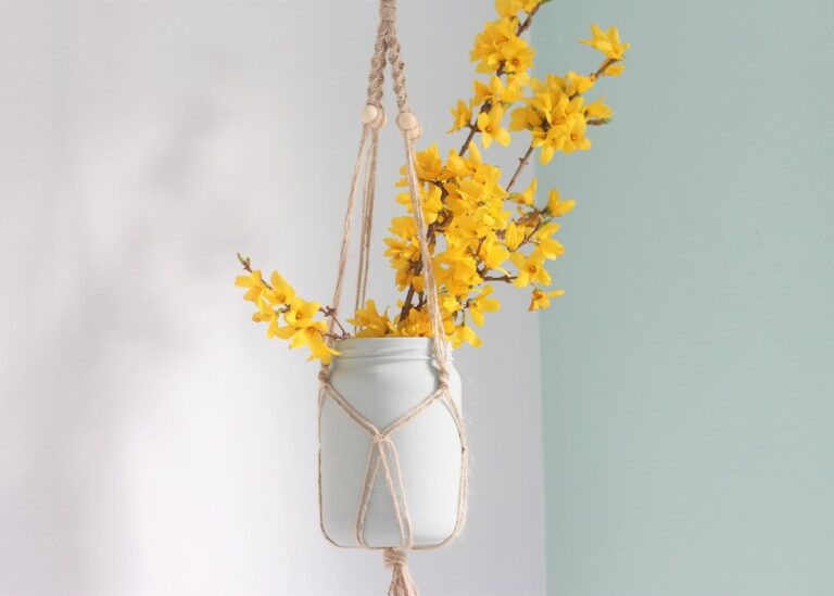 Fabriquer un porteplante macramé DIY tuto blog déco ClemATC — free download