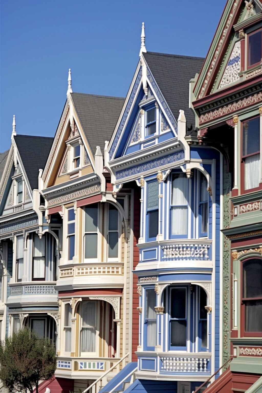 architecture Californie maison victorienne Painted Ladies