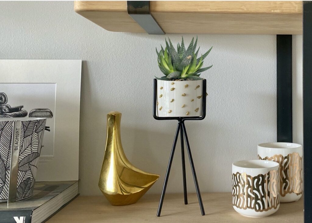 cache pot diy personnaliser plante - blog création deco - clem around the corner