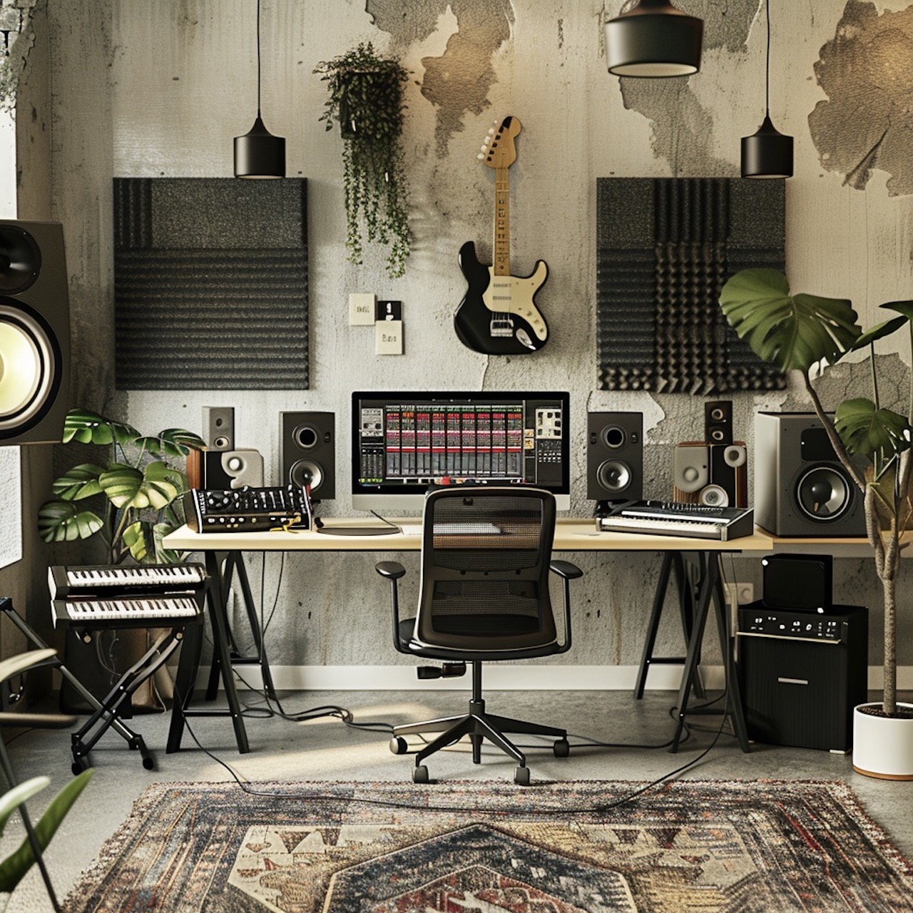 studio enregistrement privé à domicile