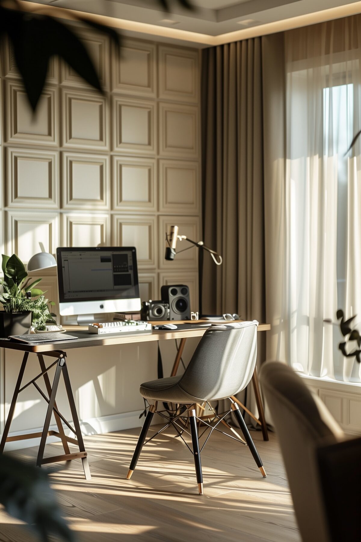 studio enregistrement privé bureau à domicile podcast