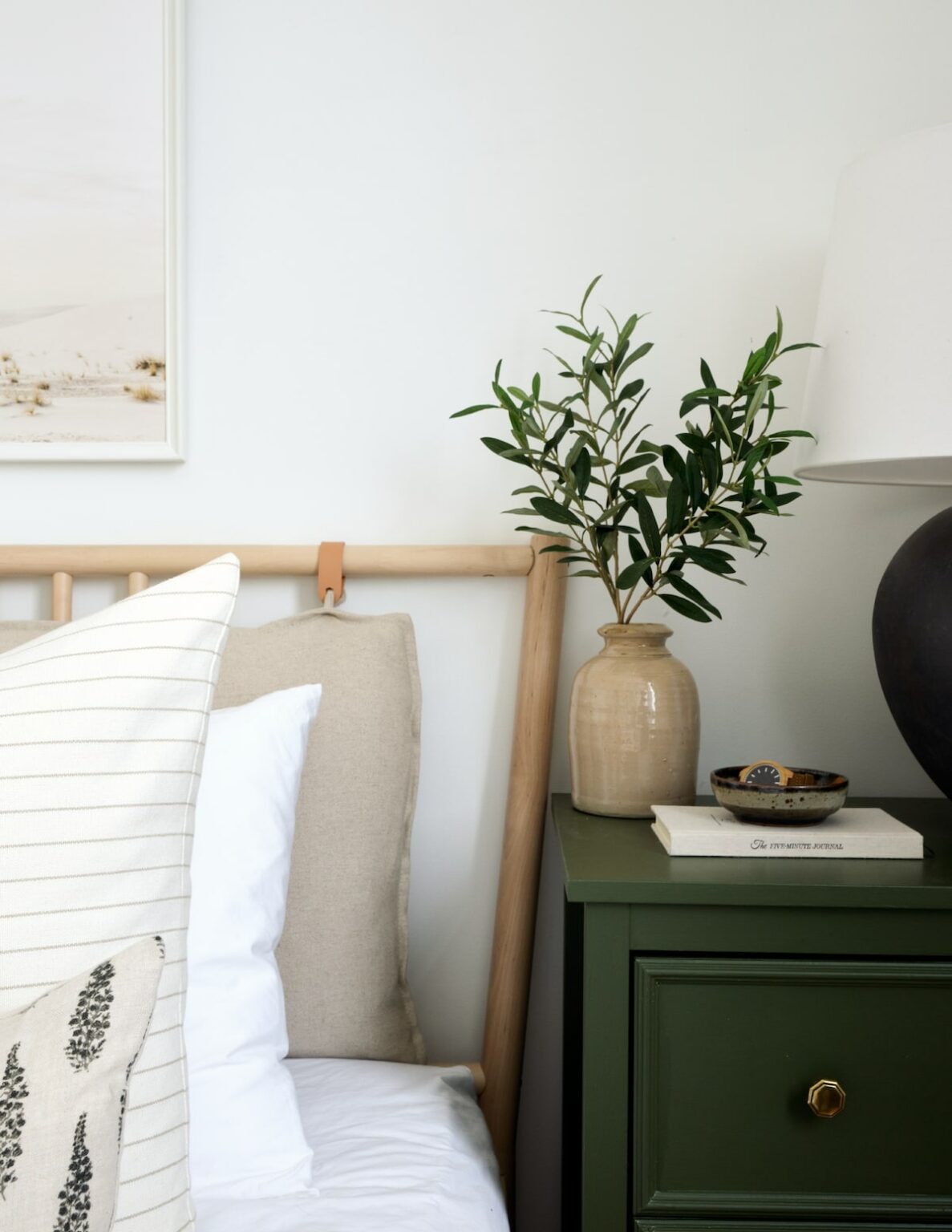 tête de lit diy bois cuir - blog déco - clem around the corner