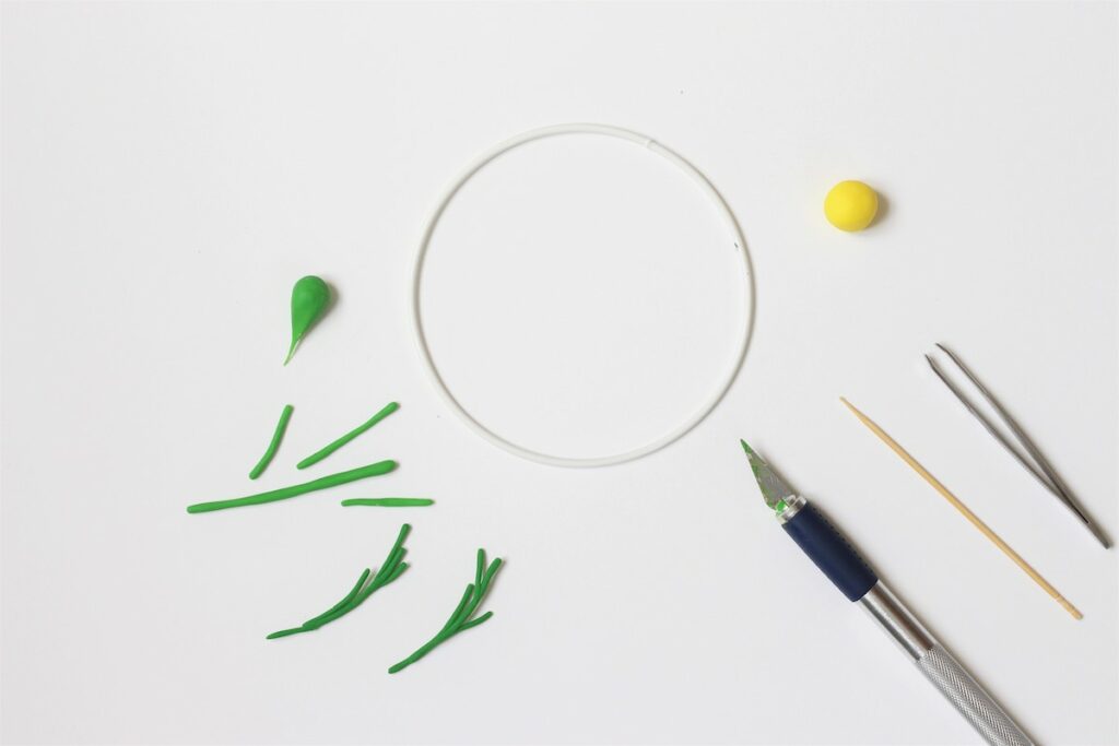 activité bricolage enfant pâte à modeler coloré décoration chambre