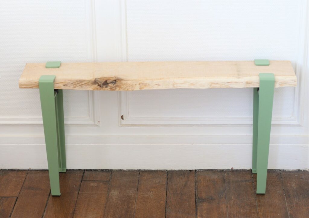 comment installer pied tiptoe console basse décoration couloir aménager idée décoration
